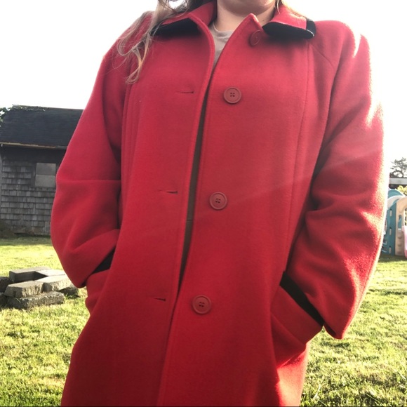 Vintage Herman Kay Winter Time 100% Wool Pea Coat - Picture 2 of 12